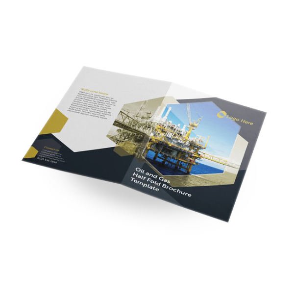 11x17 Half-Fold Brochures Printing. Canada-Wide Delivery